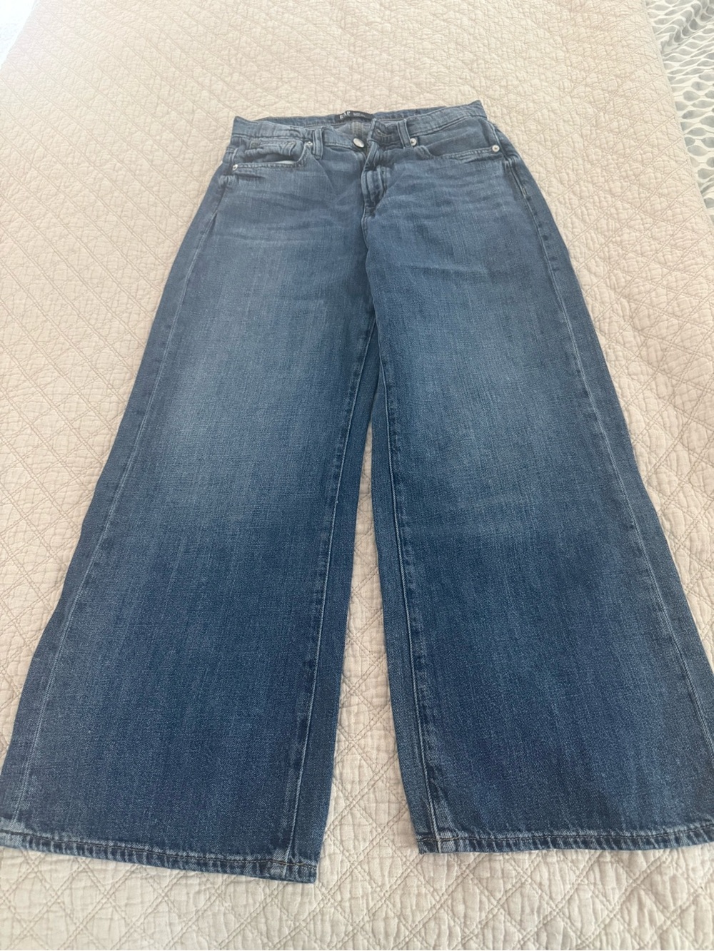Gap High Rise Wide Leg Women's Jeans Dark wash 6/28 S